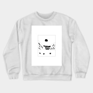 walk along the beach Crewneck Sweatshirt